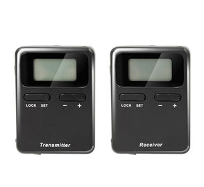 Small Tour Guide Transmitter And Receiver Translation Equipment For Churches